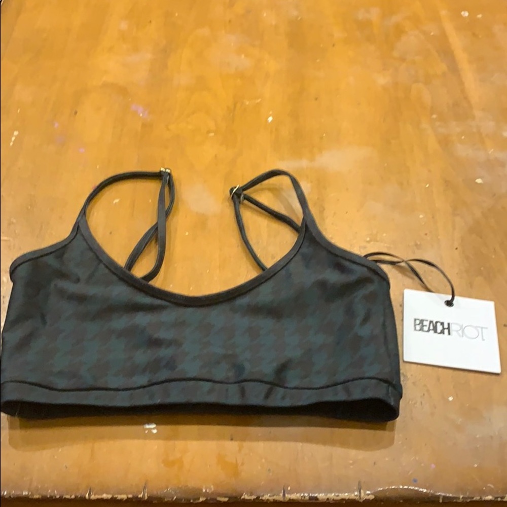 Beach riot sports bra